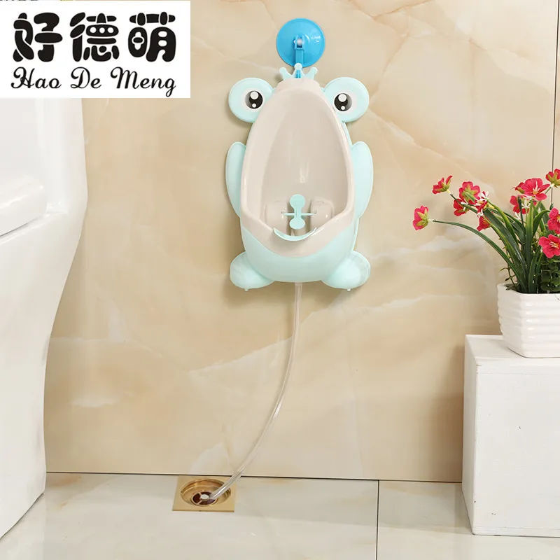 

Good German Meng Multi-functional Male Baby Urinal Suctorial Urinal Wall-Mounted Macarons Color Children Urinal