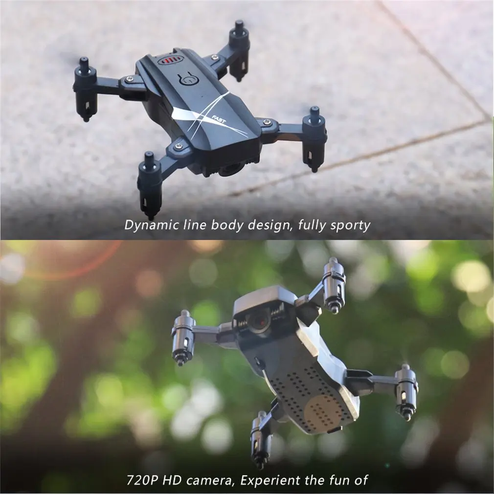 LF602 2.4G Mini FPV Foldable RC Quadcopter Drone Aircraft with 0.3MP Wifi Camera Gesture Selfie Altitude Hold