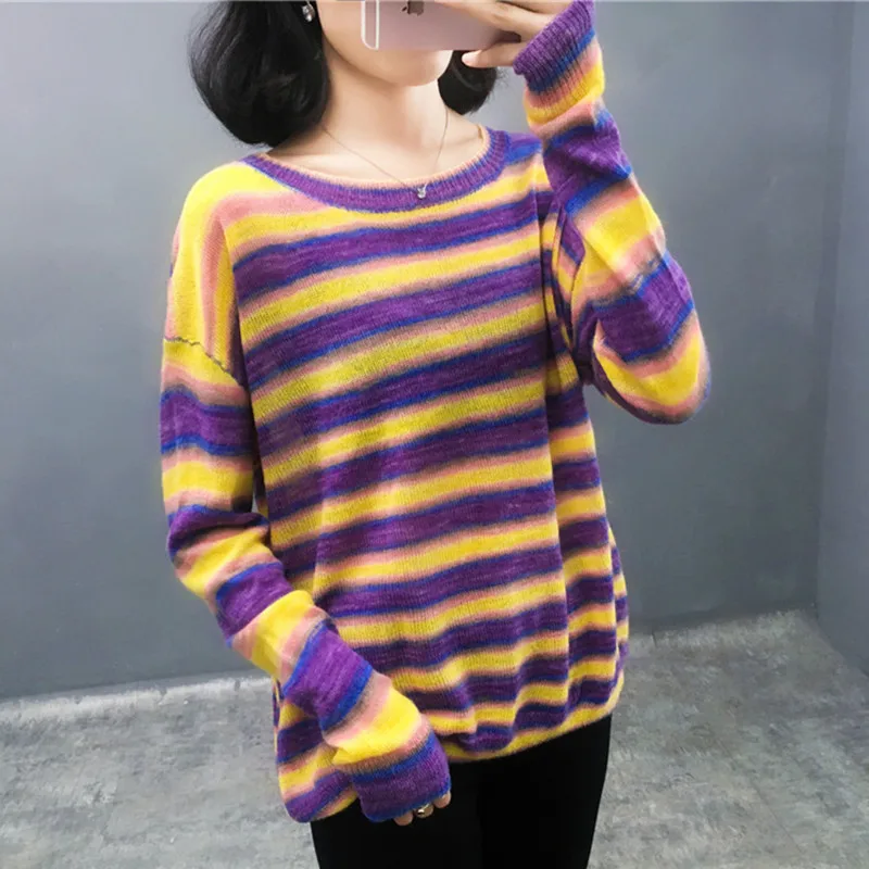 

11838 (4th floor, 10th floor, C district, 1st floor) Actual photo of the Korean version of the new autumn knitted sweater 42tx
