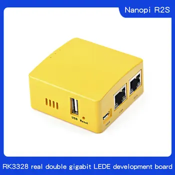 

Nanopi R2S brush DIY router OpenWRT RK3328 true double gigabit port LEDE development board