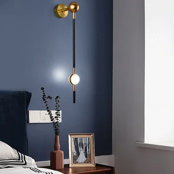 

Postmodern Retro Minimalist Wall Lamps for Bedroom Bedside Living Room Kitchen Dining Entrance Hall Stair Loft Indoor LED Decor