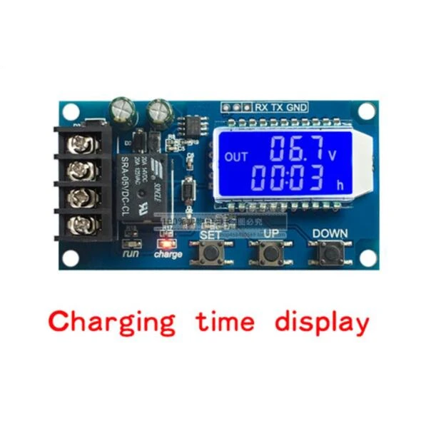 XY-L10A полный выключатель питания/Защита от перезаряда/6-60 V контроль зарядки аккумулятора модуль/цифровой дисплей