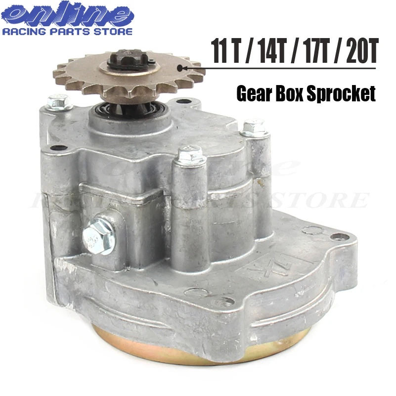 T8F 11T 14T 17T 20T коробка передач для 33cc 43cc 47cc 49cc 2 тактный бензиновый скутер двигатель