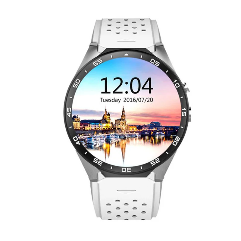 

Smart Watch Men 1GB + 16GB Bluetooth 4.0 WIFI 3G Smartwatch Men Wristwatch Support Google store Voice GPS Maps Camera Relogio