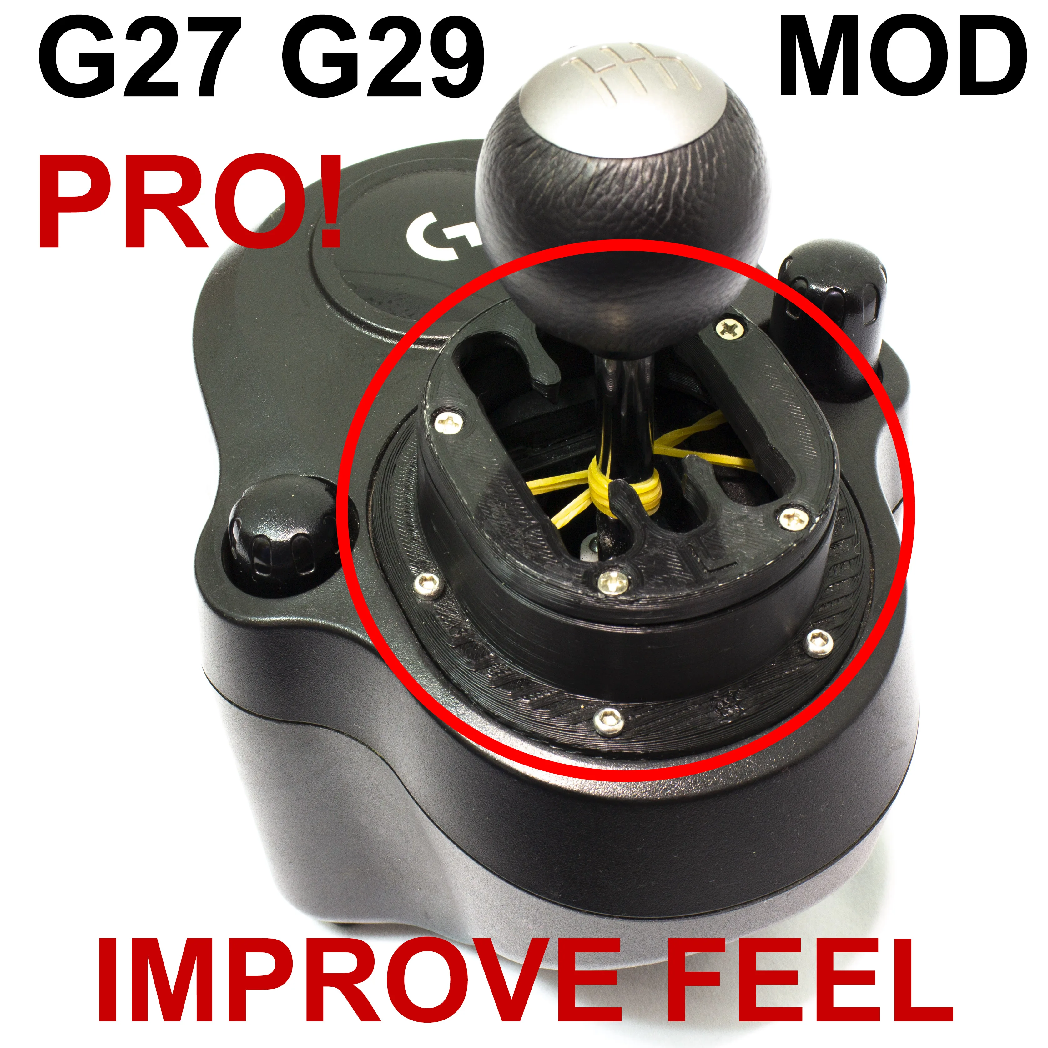 Logitech Driving Force Magnetic H-Shifter FOR G25 G27 G29 G920