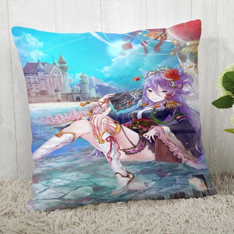 Заказная подушка в стиле аниме Чехлы Pripara Idol Time квадратная наволочка Рождественская Подушка на молнии 40*40 см, 45*45 см(с одной стороны - Цвет: 4