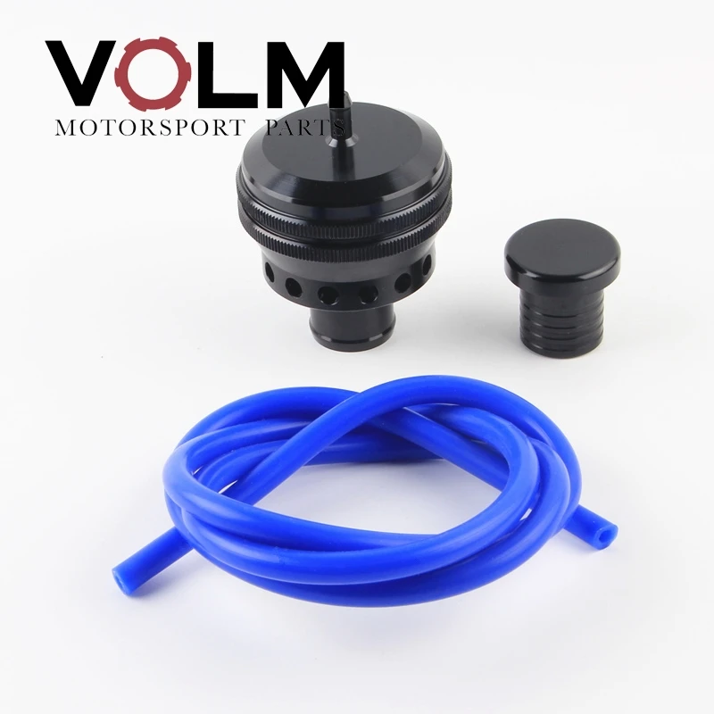 universal auto aluminum 25mm port blow off valve turbo for audi vw 1.8t bov
