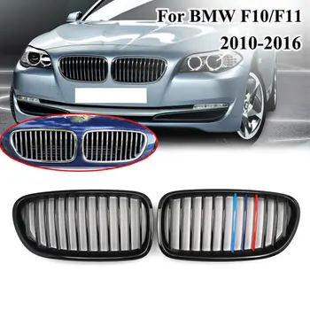 

Car styling car accessries car bumper replacement Front Grille Gloss Black M Color For BMW F10 F18 2010 2011 2012 2013 2014 2015