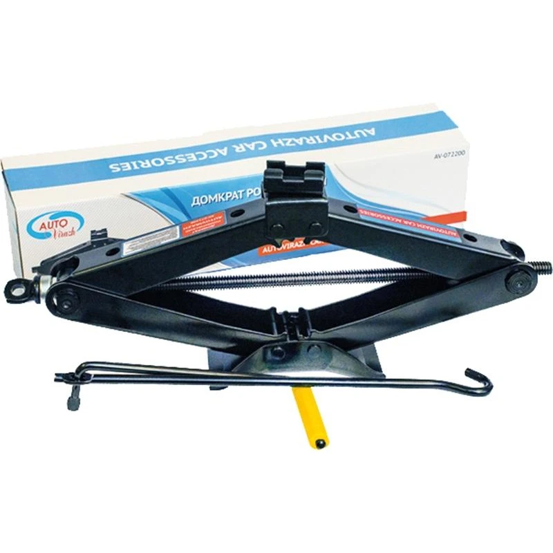 Jack autovirazh av-072200 (load capacity 2 T pick-up 80mm lift 442mm) |