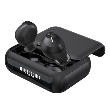 

HM70 Bluetooth Headset, TWS Bluetooth 5.0 Sports Stereo Wireless Bluetooth Headset with LED Digital Display Charging Box