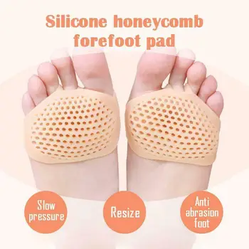 

Silicone Honeycomb Forefoot Pad Foot Versatile Use Reusable Pain Relief Foot Care Tool