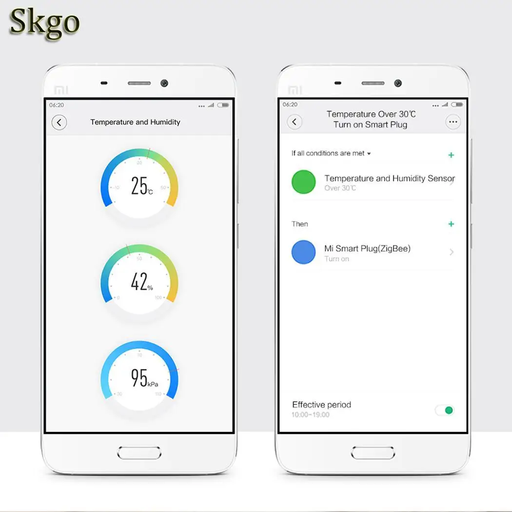 Домашний умный ZigBee Беспроводной датчик температуры и влажности