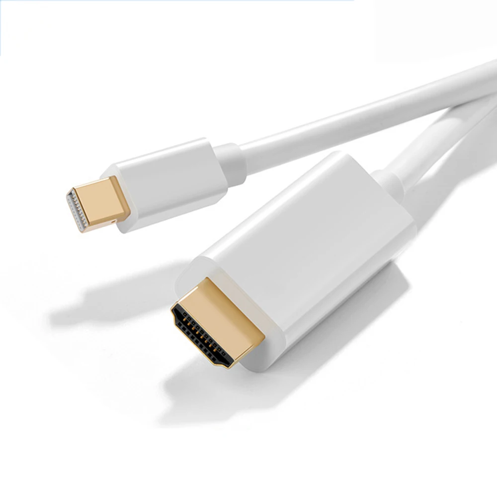 Кабель Mini DP HDMI премиум класса 6 футов 1 8 м для macbook pro air mini(PTN3361BBS IC + медный проводник