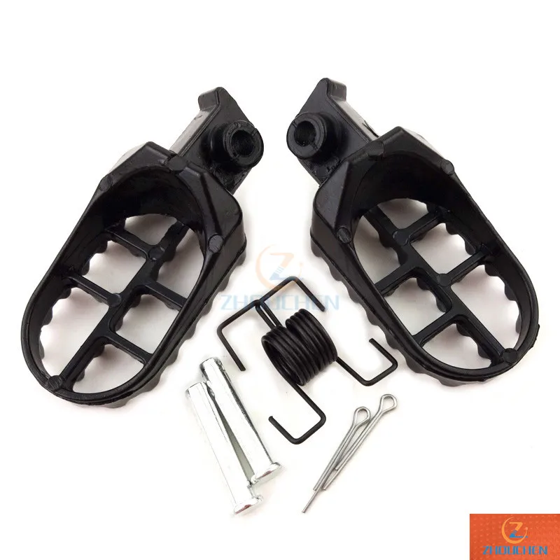 Алюминиевый черный Подножки подножки для PW 50 80 PW50 PW80 TW200 Pit Dirt двигатель велосипед мотоцикл