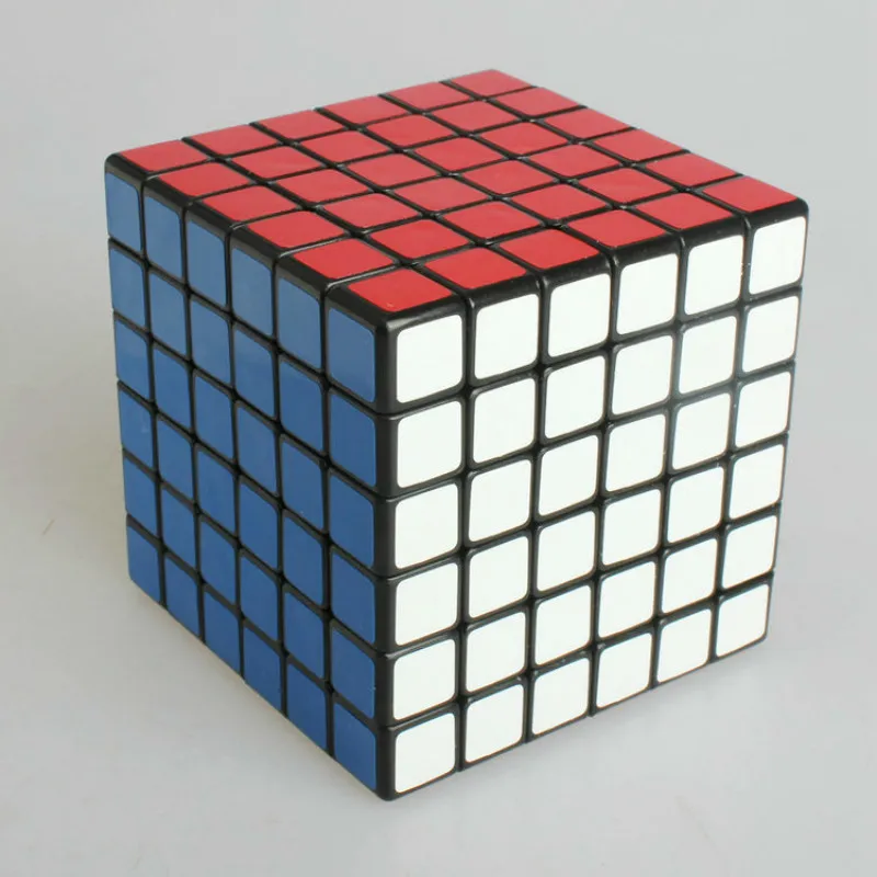 ShengShou 6x6x6 куб высокоскоростной куб головоломка магический Профессиональный 6,8 см 6x6 обучающий и развивающий куб магические игрушки для детей