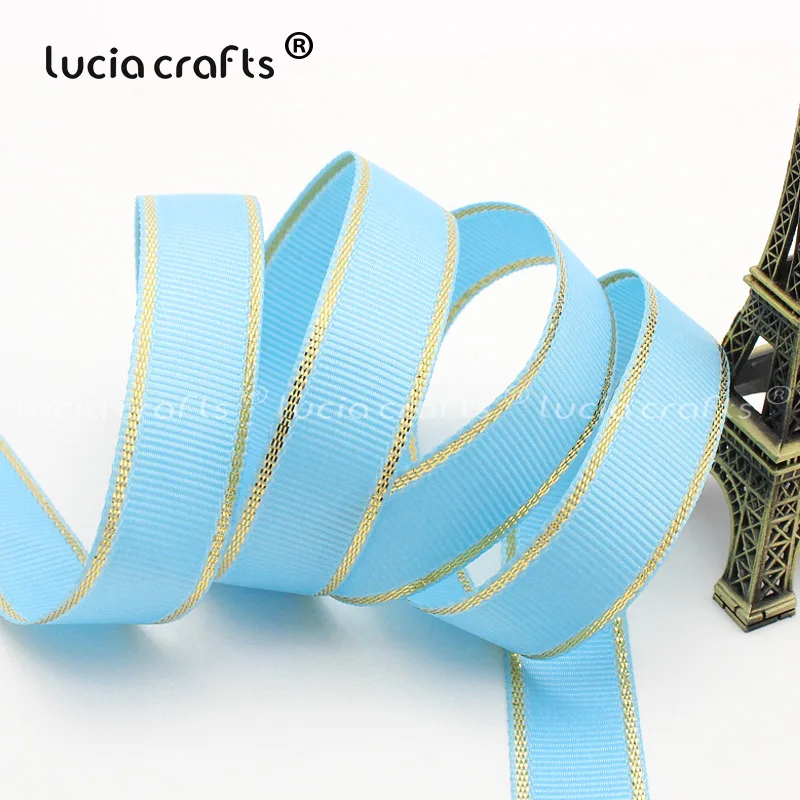 Lucia crafts 6/10/15/25 мм твердая цветная корсажная лента поделки своими руками шитьё вручную Материал вечерние Свадебные украшения T0401