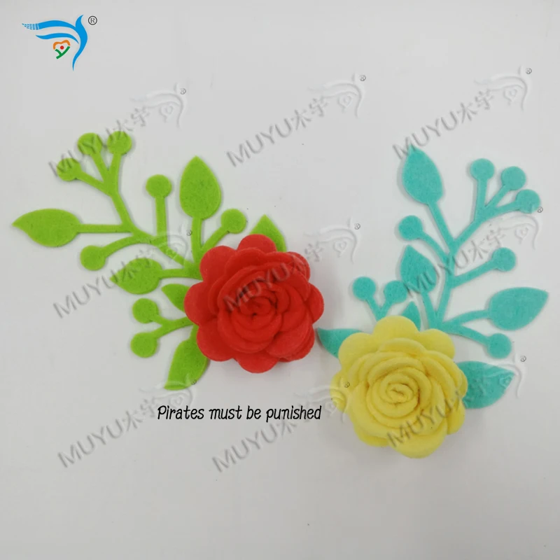 Ceny Notatnik i drewniane wycinanie nowe rzemiosło kompatybilne MY, kwiat montaż laserowy szablon zmontowana forma