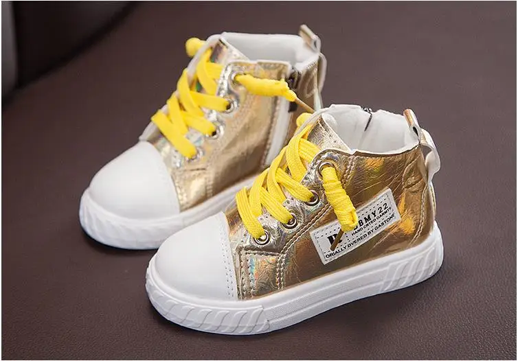 Новая зимняя детская обувь из искусственной кожи; водонепроницаемые мягкие ботинки martin; детские зимние ботинки; брендовые высокие ботинки для мальчиков и девочек; модные кроссовки