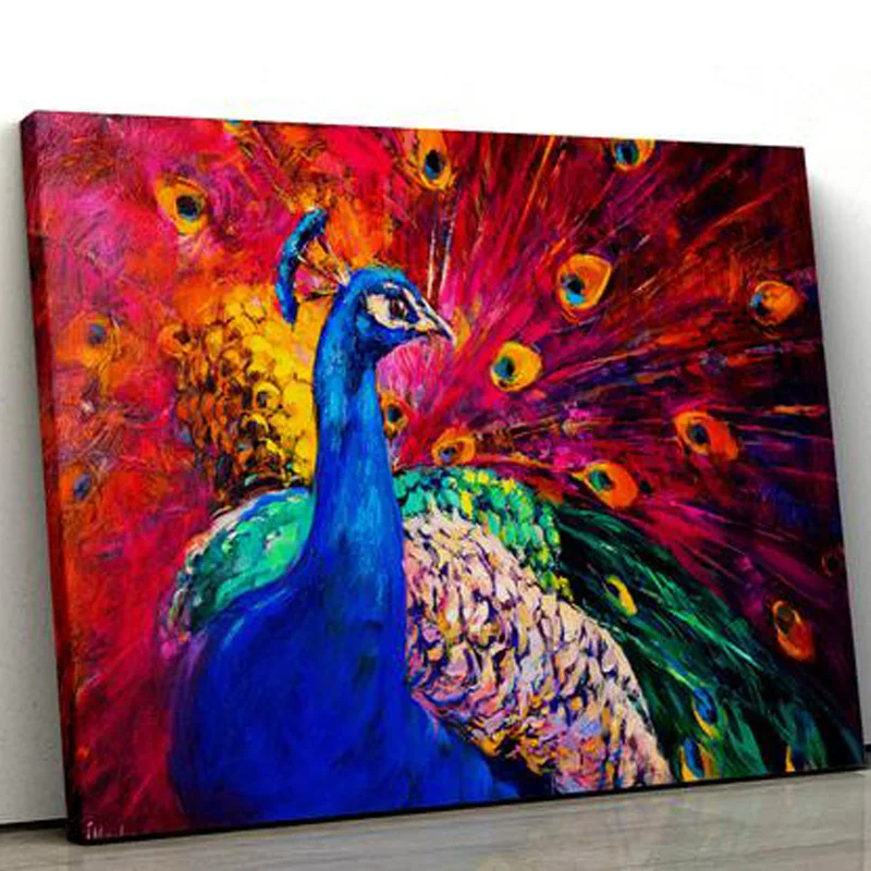 Peacock Diamond Painting Full Squareround drill Rhinestones of Pictures 5d diy Diamond Embroidery Sale Wedding Decoration