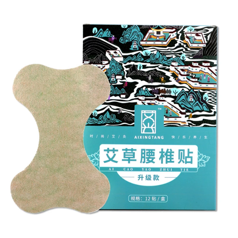

12pcs/box Plaster Wormwood Joint Ache Pain Relief Waist/Should Patches Medical Plaster Knee Patch Self-heating