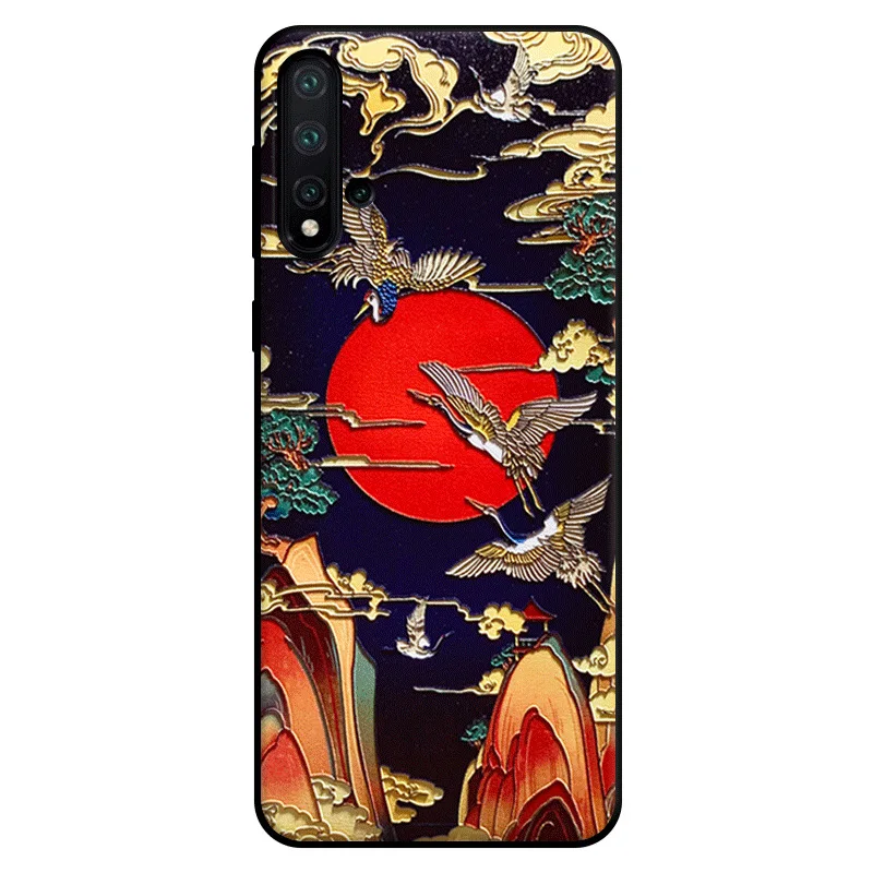 J Для Xiaomi mi 9 9SE CC9 A3 Lite 9T 8 SE mi x 3 5G 2s Red mi K20 Pro Note 8 Pro 10 чехол рельефный 3D рельефный мягкий чехол с защитой от царапин - Color: J