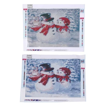 

5D Diamond Painting Full Drill Santa Claus Diamond Embroidery Rhinestone Picture Mosaic Christmas Decoration