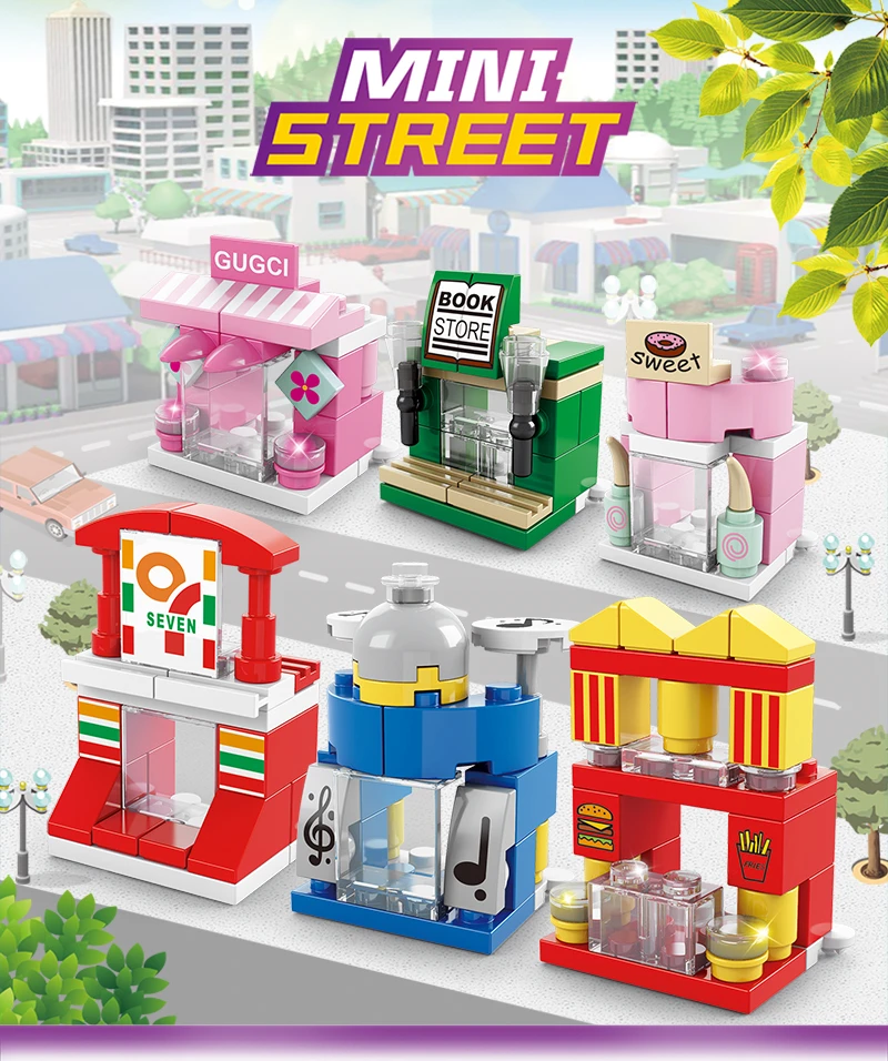 Children's Toys Building Blocks Friends Blocks Boys Girls Bricks Car Aircraft Excavator Crane City Building Engineering Vehicle (13)
