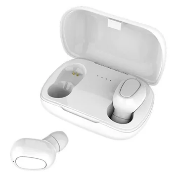

L21TWS Bluetooth 5.0 Headset In-Ear Stereo Sports Wireless Bluetooth Headset with Charging Compartment