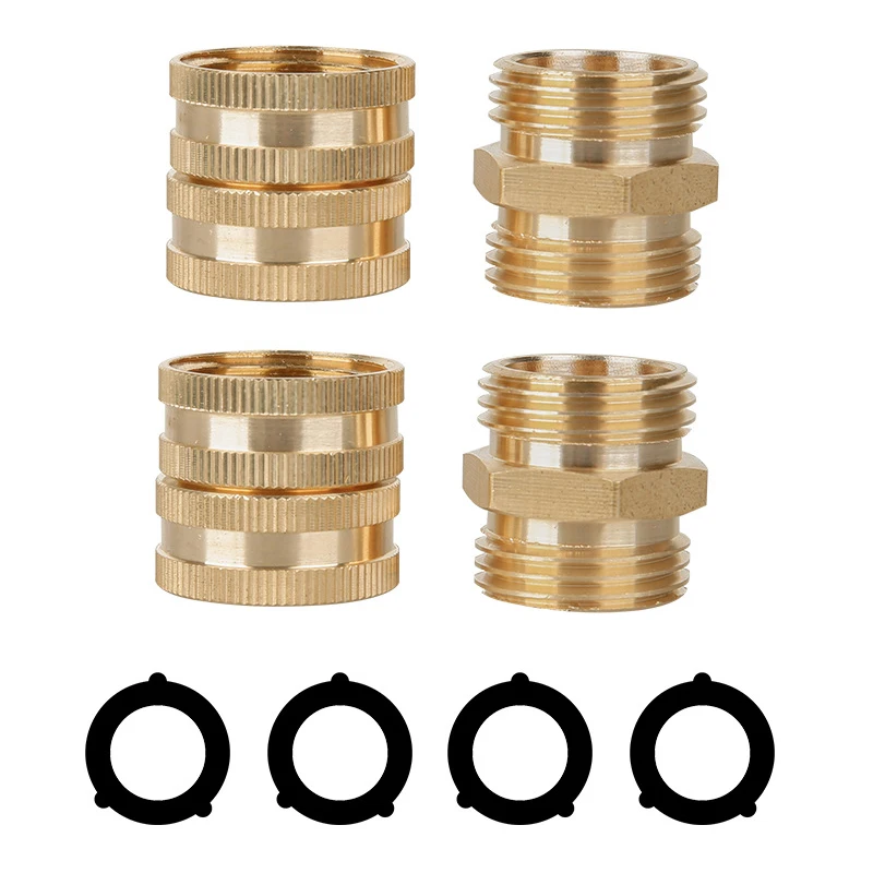 3/4'' Inch Thread Quick Connector Garden Irrigation Connector Faucet