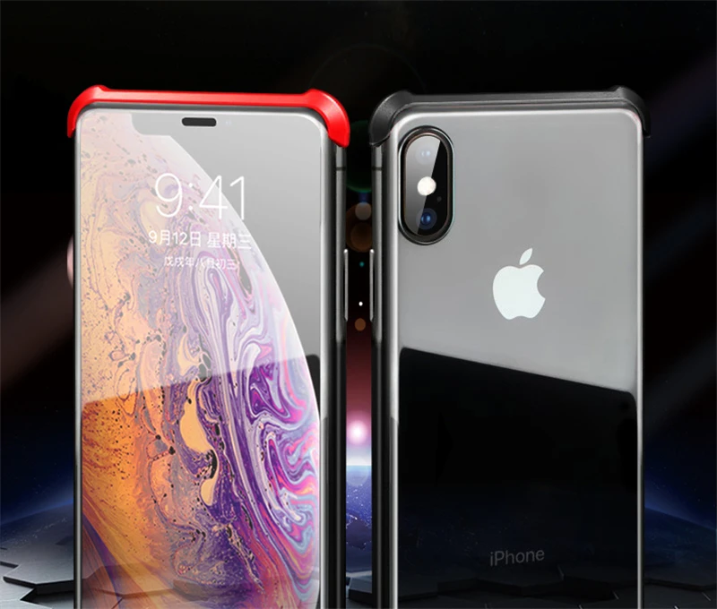 Роскошный Магнитный полный Чехол для iPhone XR XS Max X 8 7 Plus Магнитный Корпус два боковых стеклянных чехла на iPhoneXR чехол iPhone8 чехлы