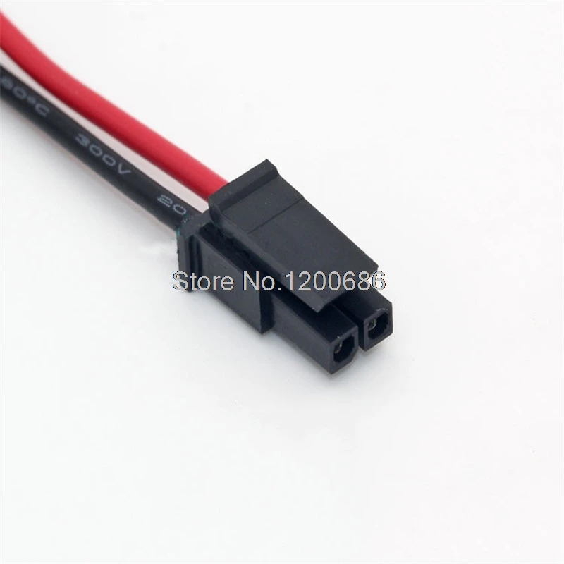 

15CM 22AWG Molex P/N 43645-0200 2 Pin Molex Micro-Fit 3.0 wire harness Molex 3.0 Pitch wire cable