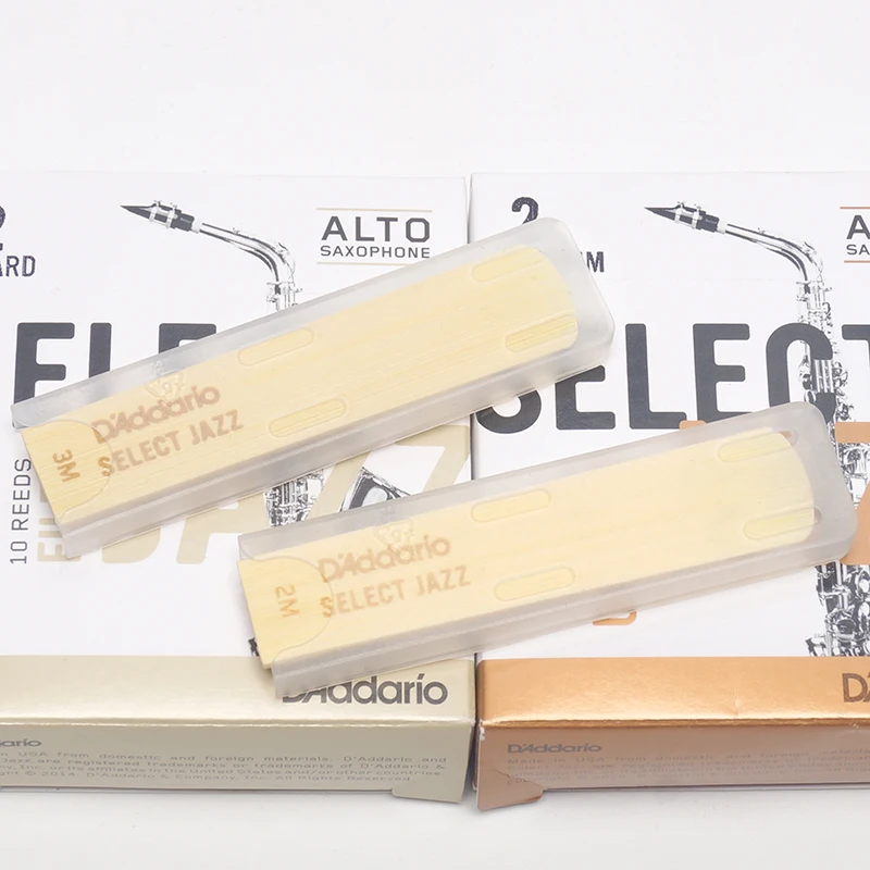 Saxophone Reeds D&rsquo;Addario RICO Eb alto Bb tenor soprano SELECT JAZZ UNFILED and FILED