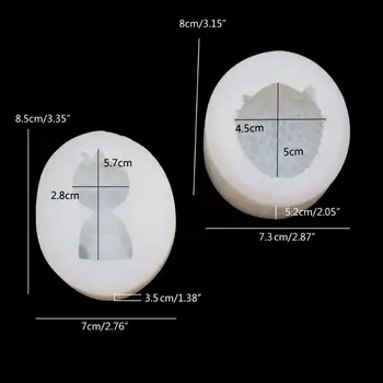 

3D Animals Silicone Molds Resin Casting Molds Lion Hedgehog Epoxy Resin Molds F3MD