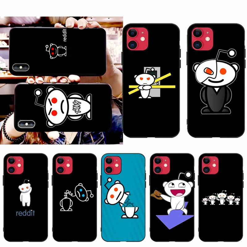 Hpchcjhm Reddit Soft Black Phone Case For Iphone 11 Pro Xs Max 8 7 6 6s Plus X 5s Se Xr Case Phone Case Covers Aliexpress