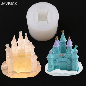 

Castle Shape High Mirror Silicone Mold DIY Epoxy Resin Decoration Ornaments Mold
