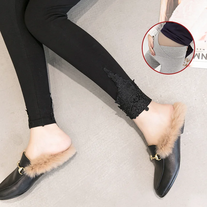 

Pregnant Women Pants 2019 Spring And Summer New Style Versitile Fashion Low-Rise Pregnant WOMEN'S Pants Outer Wear Not Le Stomac