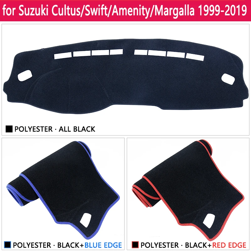 Нескользящий коврик Margalla для Suzuki Cultus Быстросохнущий приборной панели