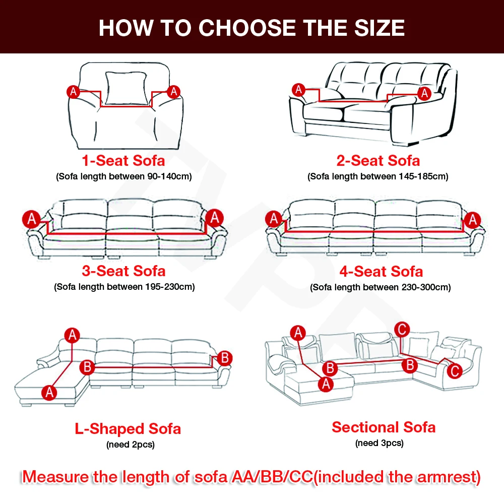 1/2/3/4 местный упругий диван крышка чехлов хлопок диванные покрывала для Гостиная чехол, l-образной формы нужно 2 шт. угловой диван крышка
