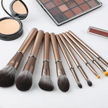 

9Pcs Diamond Makeup Brushes Set Powder Foundation Blush Blending Eye shadow Lip Cosmetic Beauty Make Up Brush Pincel Maquiagem