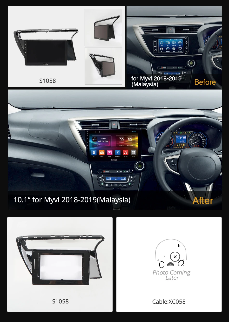 Ownice K3 K5 K6 2din Android 9 0 Car Multimedia Player For Perodua Myvi 2018 2019 360 Panorama Dsp 4g Lte Spdif Radio Stereo Gps Car Multimedia Player Aliexpress
