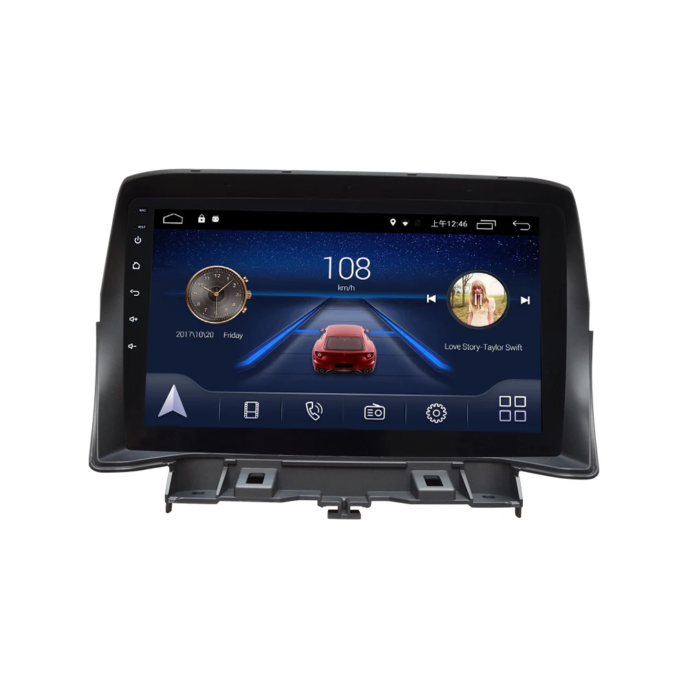 4G Lte Android 9,0 Автомобильный мультимедийный навигатор gps dvd-плеер для ford KUGA 2013- лет ips экран радио