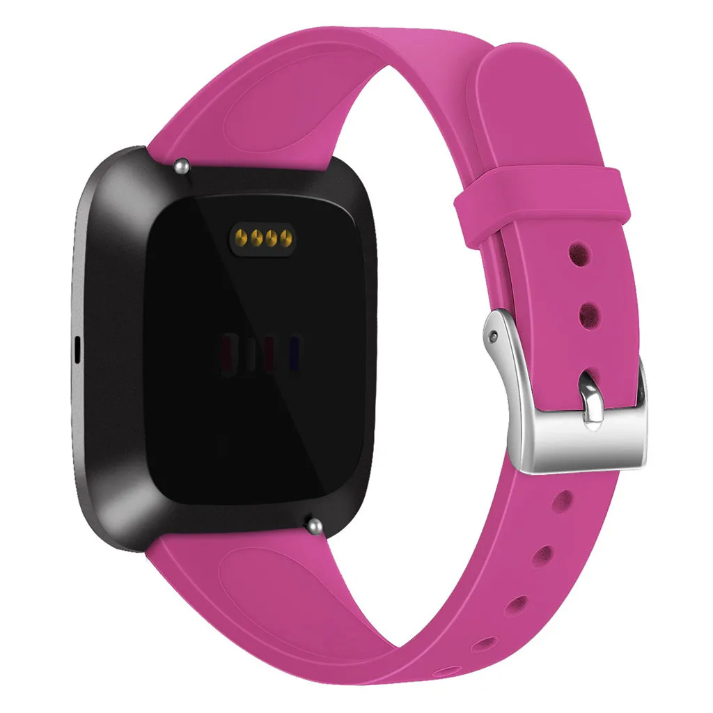 Силиконовый ремешок для Fitbit Versa 2, ремешок для смарт-часов, сменный ремешок для мужчин, ремешок для наручных часов, женский, мужской браслет, спортивный, дышащий, 19 октября