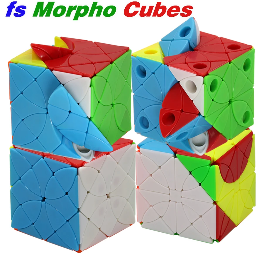 Magic cube puzzle f/s limCube Morpho Aureola cube fs Morphidae Marinita Helena Deidamia skew cube educational twist toys puzzles