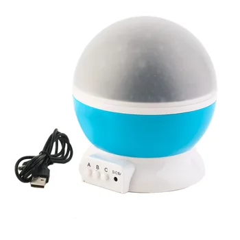 

2017 New 3-Mode LED Rotating Star Light Color Changing Projection Lamp Night