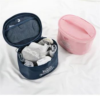 

Women's Storage Bag Travel Necessity Accessories Underwear Clothes Bra Organizer Cosmetic Makeup Pouch Case