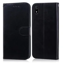 Кожаный чехол для Xiaomi Redmi 7A, чехол Redmi7a, мягкий чехол из ТПУ на заднюю панель, кожаный чехол-книжка для Xiomi Xiaomi Redmi 7A, чехол