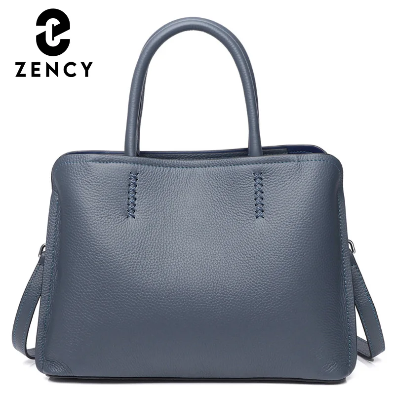 Zency мягкая сумка из воловьей кожи известный бренд дизайнерская женская на плечо