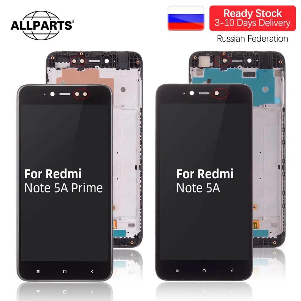 XIAOMI Redmi Note 5A dengan Bingkai Y1 