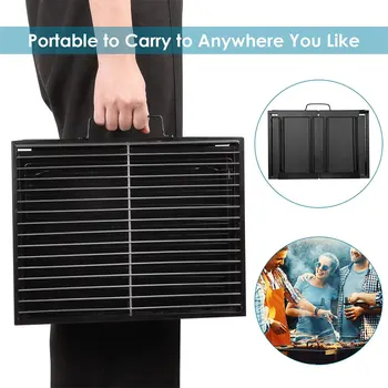 

Foldable Grill Portable BBQ Barbecue BBQ Grill Lightweight Picnic