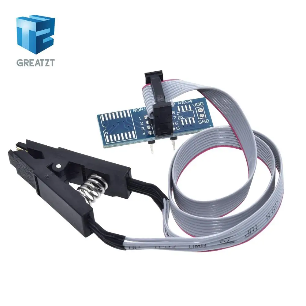 YUYANG CH341A 24 25 серии EEPROM флэш-память биос USB программист модуль+ SOIC8 SOP8 тестовый зажим для EEPROM 93CXX/25CXX/24CXX